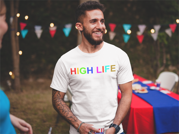 Virgin Teez T-SHIRT High Life T-shirt