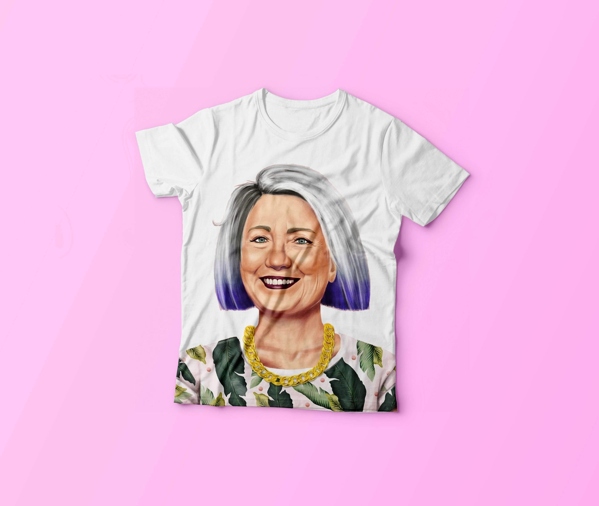 Aiza Malik T-SHIRT Hillary Clintion T-Shirt