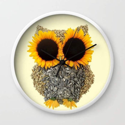 Dany Designs Wall Clock Hoot! Day Owl! Wall clock