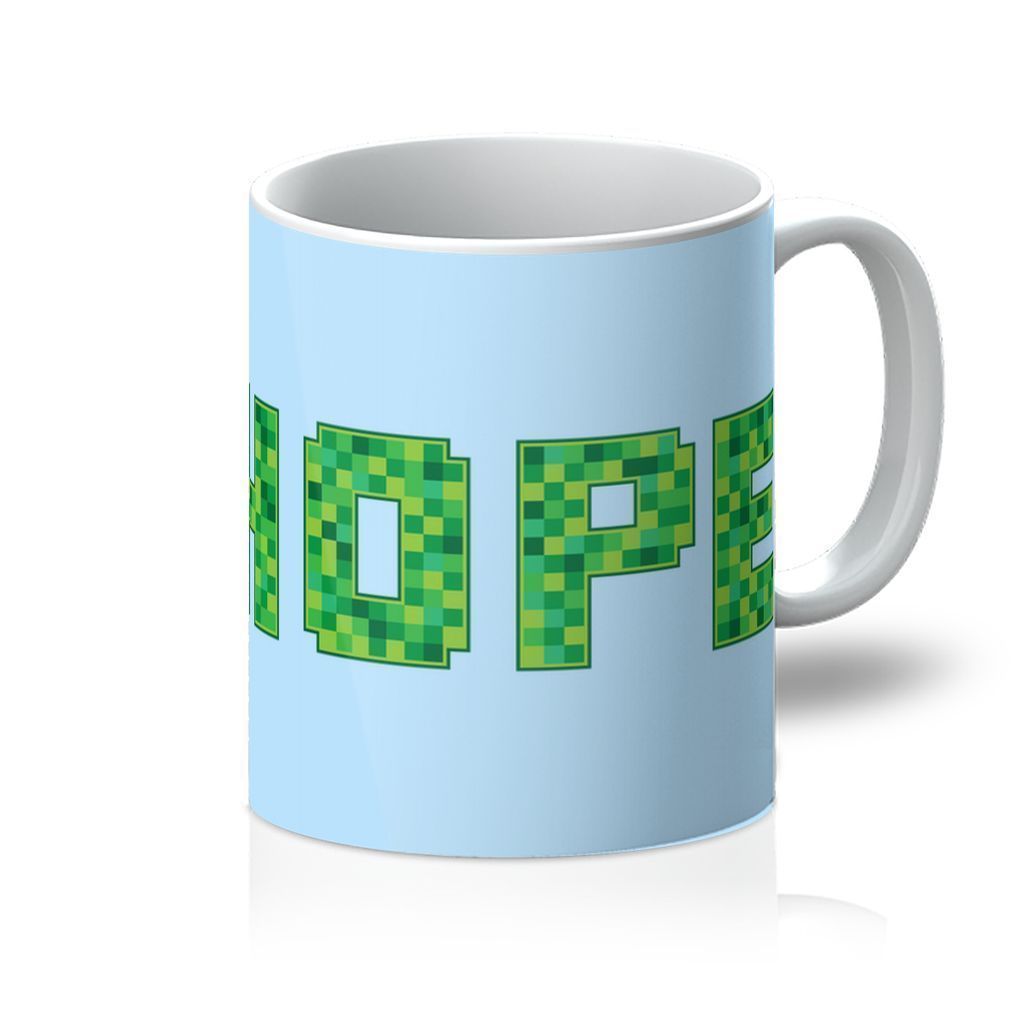 VIRGIN TEEZ Homeware 11oz Hope In Pixels Mug