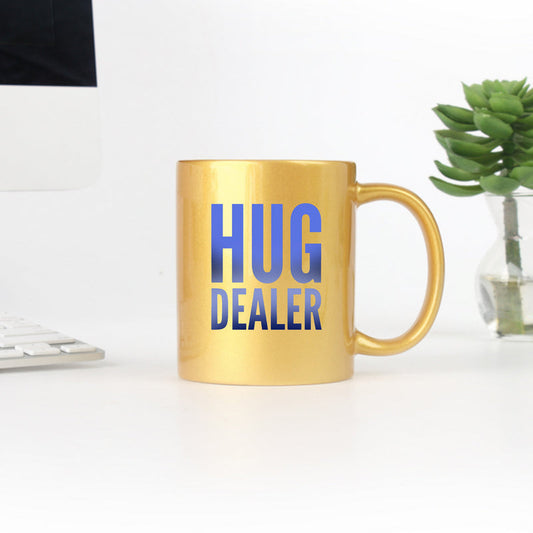 Hug Dealer  Gold & Silver Mug