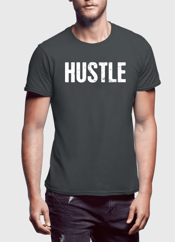 Virgin Teez T-shirt Hustle Half Sleeves T-shirt