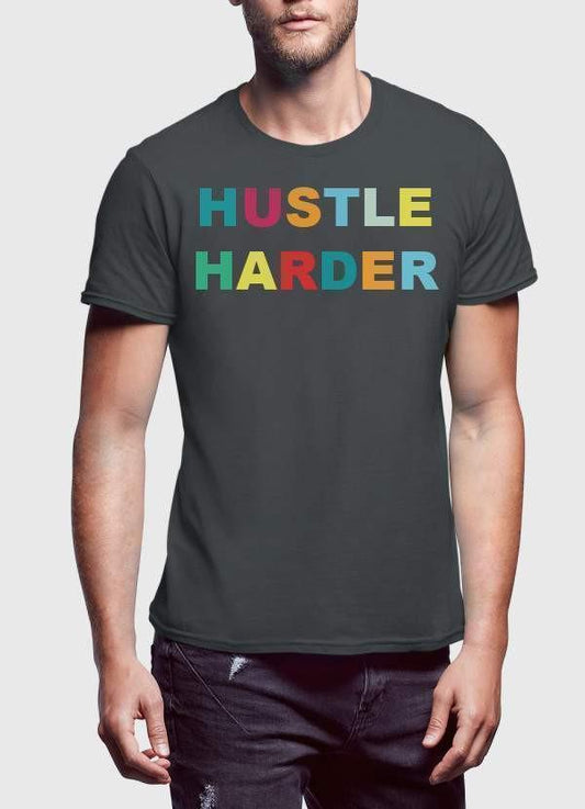 HAREF ART T-SHIRT HUSTLE HARDER T-shirt