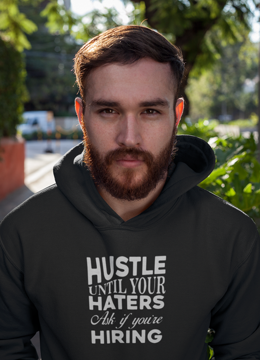 Virgin Teez Pull Over Hoodie Hustle Until Haters Hoodie