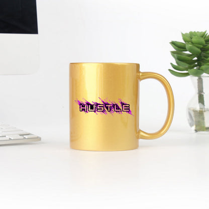 Hustle Gold & Silver Mug