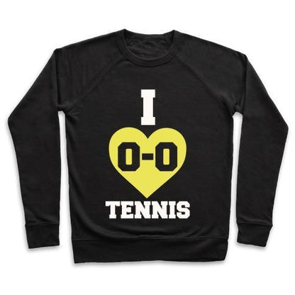 I 0-0 TENNIS CREWNECK SWEATSHIRT