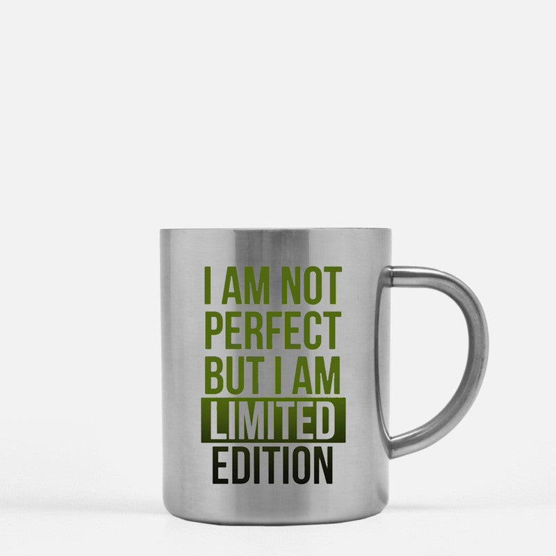 I Am Not Perfect But I Am Limited Edition Gold & Silver Mug