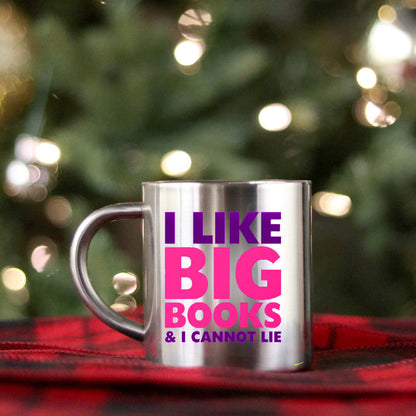 I Like Big Books And I Cannot Lie Gold & Silver Mug