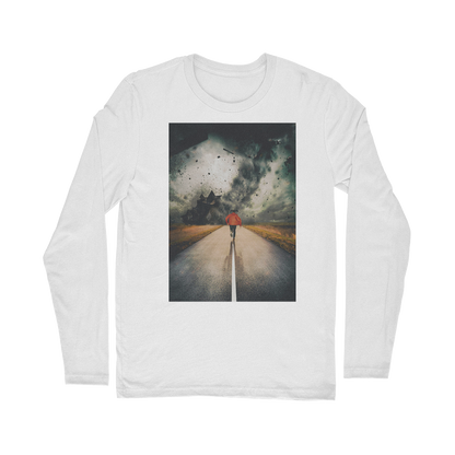 VIRGIN TEEZ Long sleeves T-shirt White / Unisex / S I Walk Alone Classic Long Sleeve T-Shirt