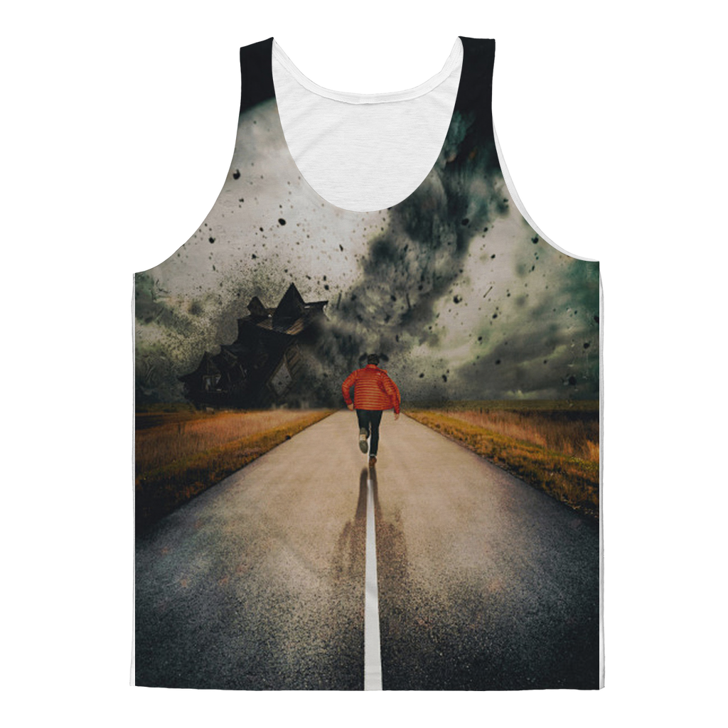 VIRGIN TEEZ Tank Top XS I Walk Alone Classic Sublimation Adult Tank Top