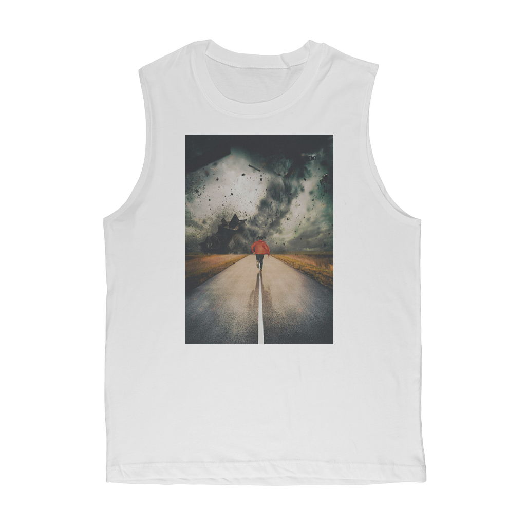 VIRGIN TEEZ Tank Top White / Unisex / S I Walk Alone Premium Adult Muscle Top