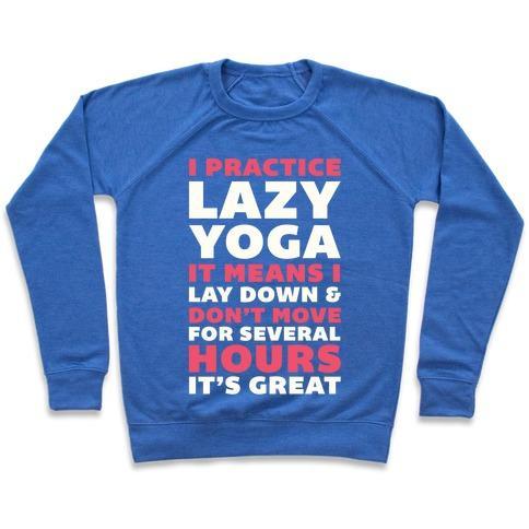 Virgin Teez  Pullover Crewneck Sweatshirt / x-small / Heathered Blue IF I PASS OUT JUST LEAVE ME ON THE FLOOR TO DIE CREWNECK SWEATSHIRT