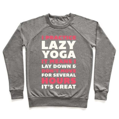 Virgin Teez  Pullover Crewneck Sweatshirt / x-small / Heathered Gray IF I PASS OUT JUST LEAVE ME ON THE FLOOR TO DIE CREWNECK SWEATSHIRT