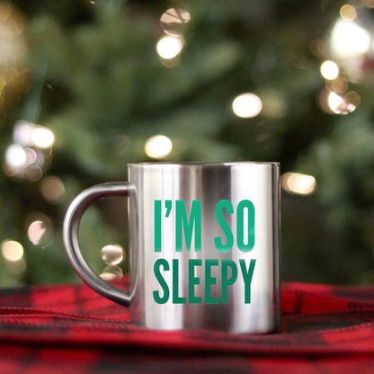 Im So Sleepy Gold & Silver Mug