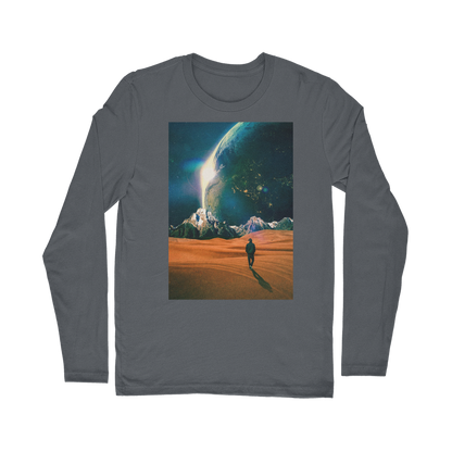 VIRGIN TEEZ Long sleeves T-shirt Dark Grey / Unisex / S In the Middle of No where Classic Long Sleeve T-Shirt