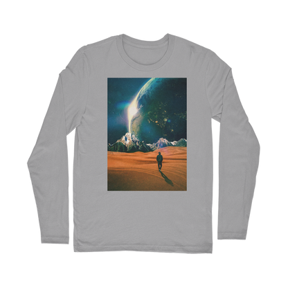 VIRGIN TEEZ Long sleeves T-shirt Light Grey / Unisex / S In the Middle of No where Classic Long Sleeve T-Shirt