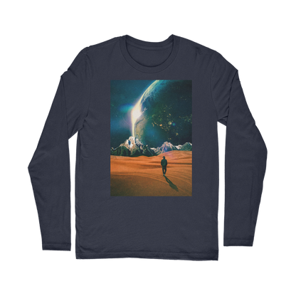 VIRGIN TEEZ Long sleeves T-shirt NAVY / Unisex / S In the Middle of No where Classic Long Sleeve T-Shirt