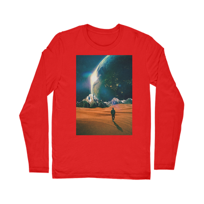 VIRGIN TEEZ Long sleeves T-shirt Red / Unisex / S In the Middle of No where Classic Long Sleeve T-Shirt