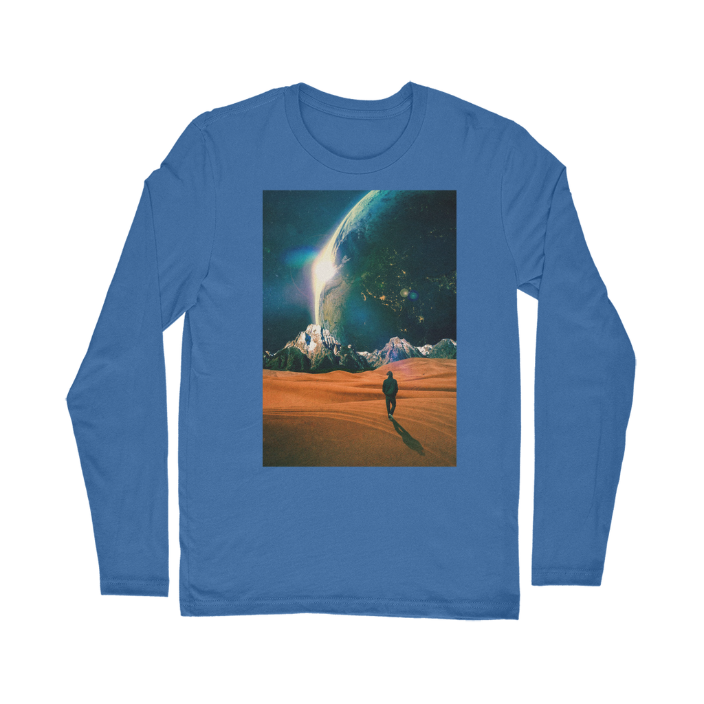 VIRGIN TEEZ Long sleeves T-shirt Royal / Unisex / S In the Middle of No where Classic Long Sleeve T-Shirt