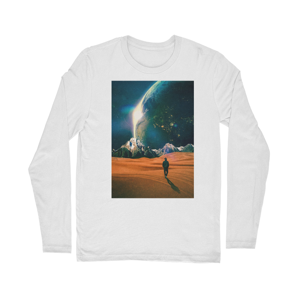 VIRGIN TEEZ Long sleeves T-shirt White / Unisex / S In the Middle of No where Classic Long Sleeve T-Shirt