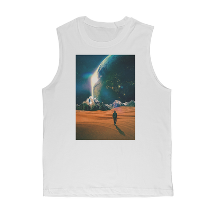 VIRGIN TEEZ Tank Top White / Unisex / S In the Middle of No where Premium Adult Muscle Top