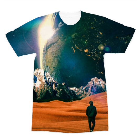 VIRGIN TEEZ Sublimation Men T-Shirt XS In the Middle of No where Premium Sublimation Adult T-Shirt