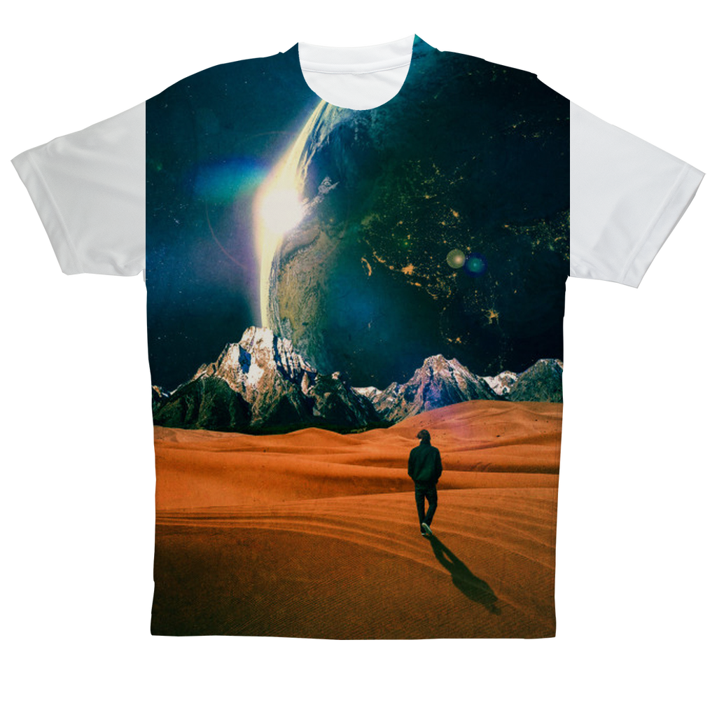 VIRGIN TEEZ Sublimation Men T-Shirt White / XS In the Middle of No where Sublimation Performance Adult T-Shirt