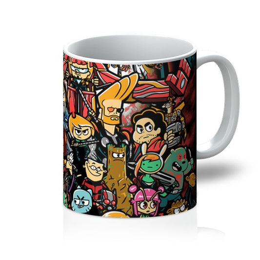 VIRGIN TEEZ Homeware 11oz Infinitoon War Mug