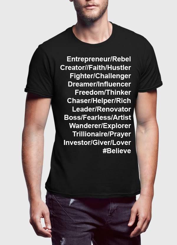 HAREF ART T-SHIRT INGREDIENTS OF AN ENTREPRENEUR T-shirt