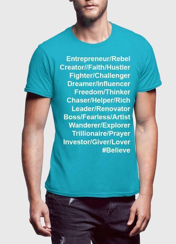 HAREF ART T-SHIRT INGREDIENTS OF AN ENTREPRENEUR T-shirt