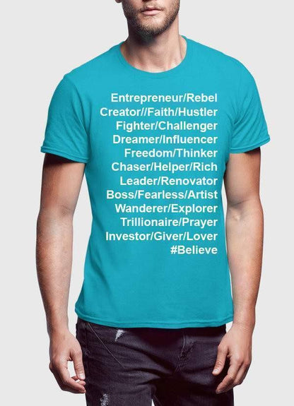 HAREF ART T-SHIRT INGREDIENTS OF AN ENTREPRENEUR T-shirt