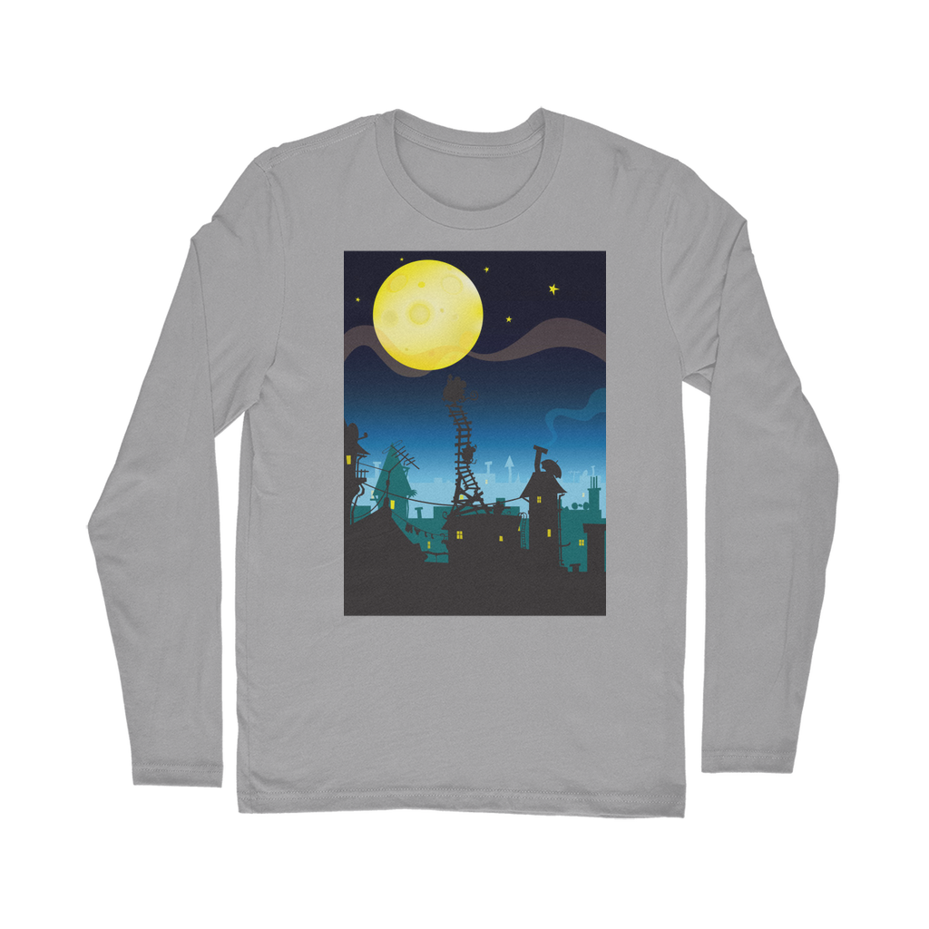 VIRGIN TEEZ Long sleeves T-shirt Light Grey / Unisex / S It must be Cheese Classic Long Sleeve T-Shirt