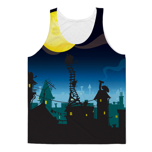 VIRGIN TEEZ Tank Top XS It must be Cheese Classic Sublimation Adult Tank Top