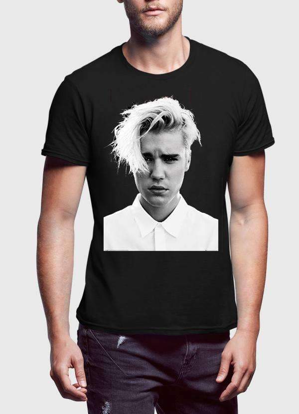 Syed Faraz Ali T-SHIRT Justin Bieber Portrait T-Shirts