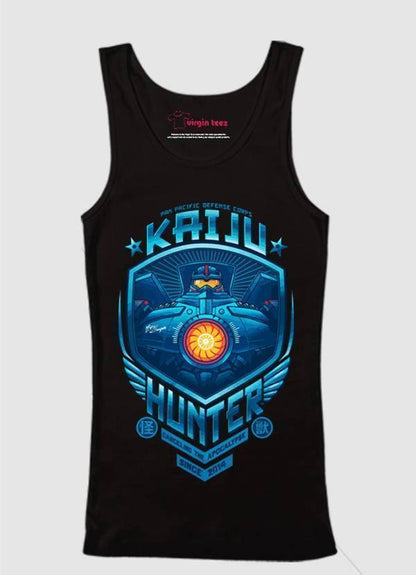 M Nidal Khan Tank Top SMALL / Black Kaiju Hunter Tank Top