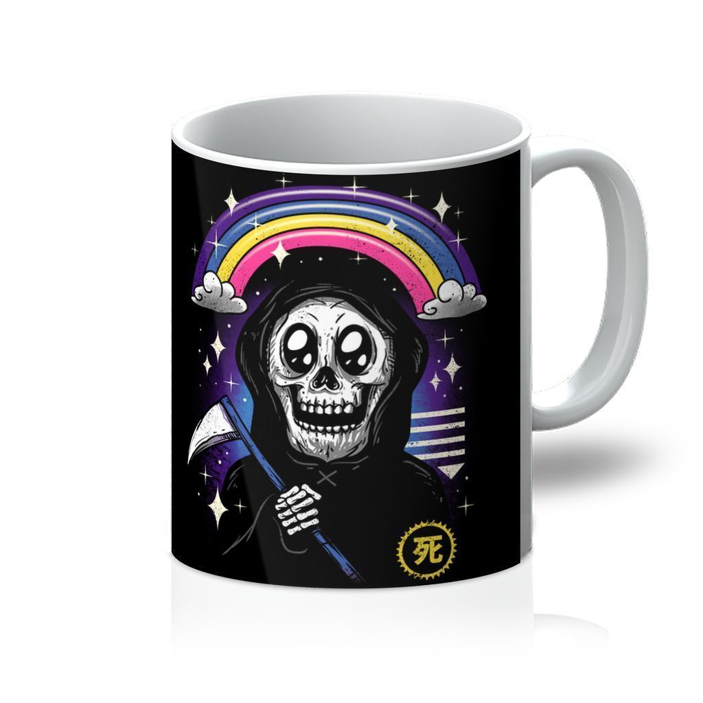 VIRGIN TEEZ Homeware 11oz Kawaii of Death Mug