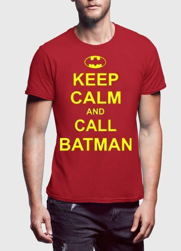 Batman T-SHIRT Keep Calm and Call Batman T-shirt