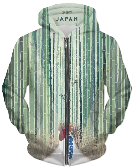 Virgin Teez Sublimation Hoodie 京都市 (Kyoto) ZIP HOODIE