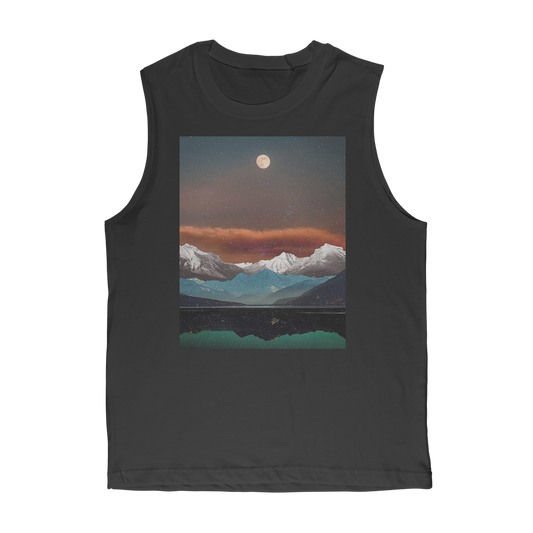 VIRGIN TEEZ Tank Top Black / Unisex / S Landscape Collage No. 2 Premium Adult Muscle Top