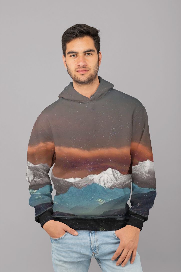 Landscape collage no.2 UNISEX Sublimation Hoodie