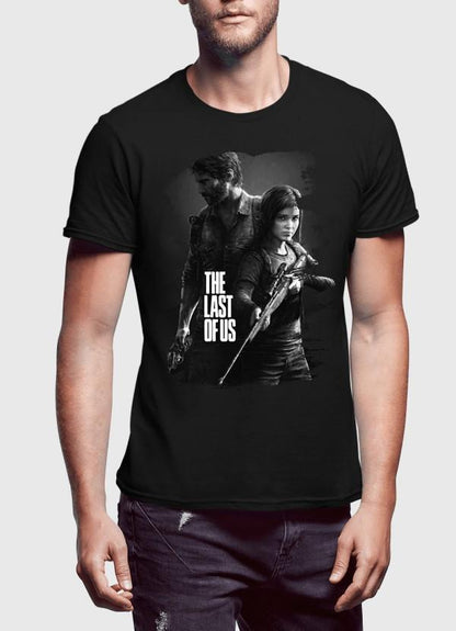 M Nidal Khan T-shirt SMALL / Black Last of Us Half Sleeves T-shirt