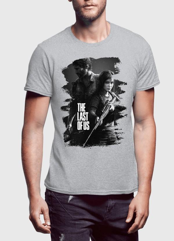 M Nidal Khan T-shirt SMALL / Gray Last of Us Half Sleeves T-shirt