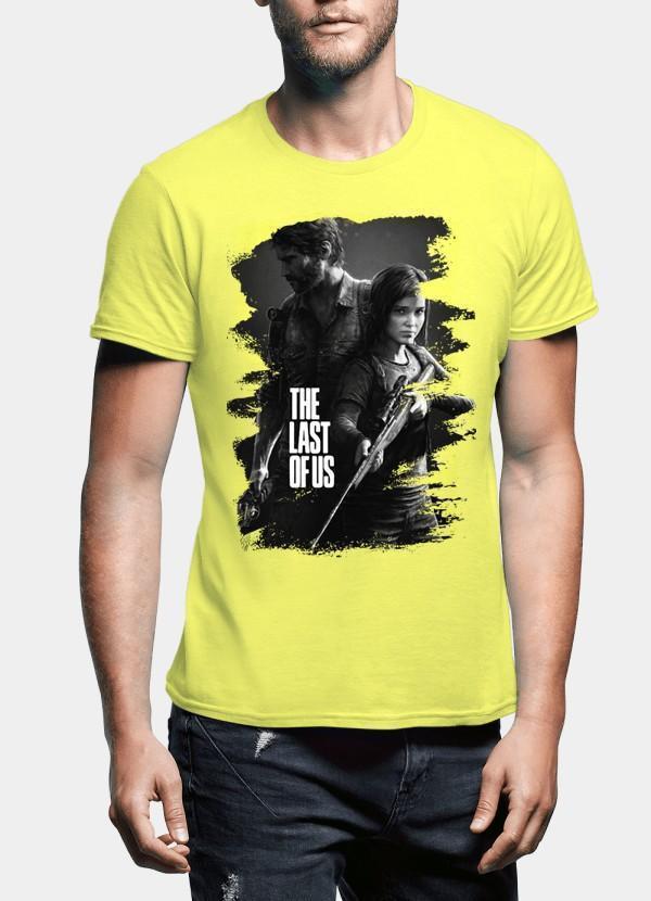 M Nidal Khan T-shirt SMALL / Yellow Last of Us Half Sleeves T-shirt