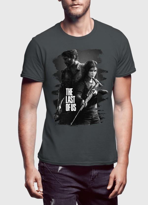 M Nidal Khan T-shirt SMALL / Charcoal Last of Us Half Sleeves T-shirt