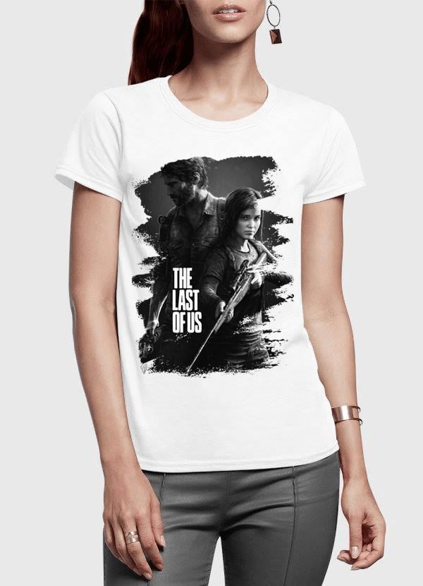 M Nidal Khan Women T-Shirt SMALL / White Last of Us Half Sleeves Women T-shirt