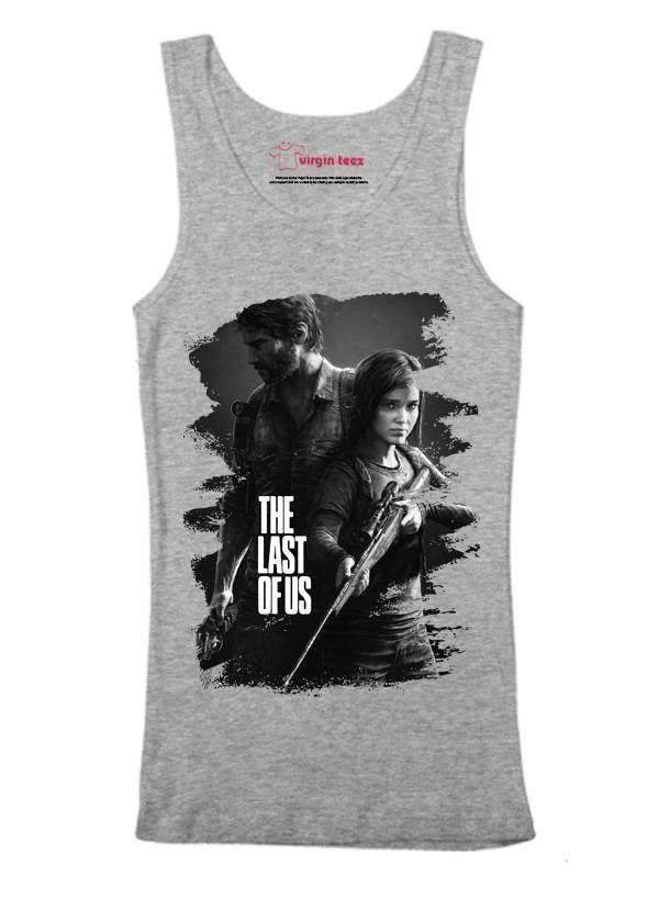 M Nidal Khan Tank Top SMALL / Gray Last of Us Tank Top