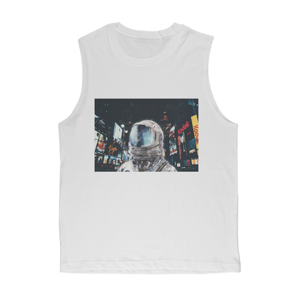 VIRGIN TEEZ Tank Top White / Unisex / S Late Night Life Premium Adult Muscle Top