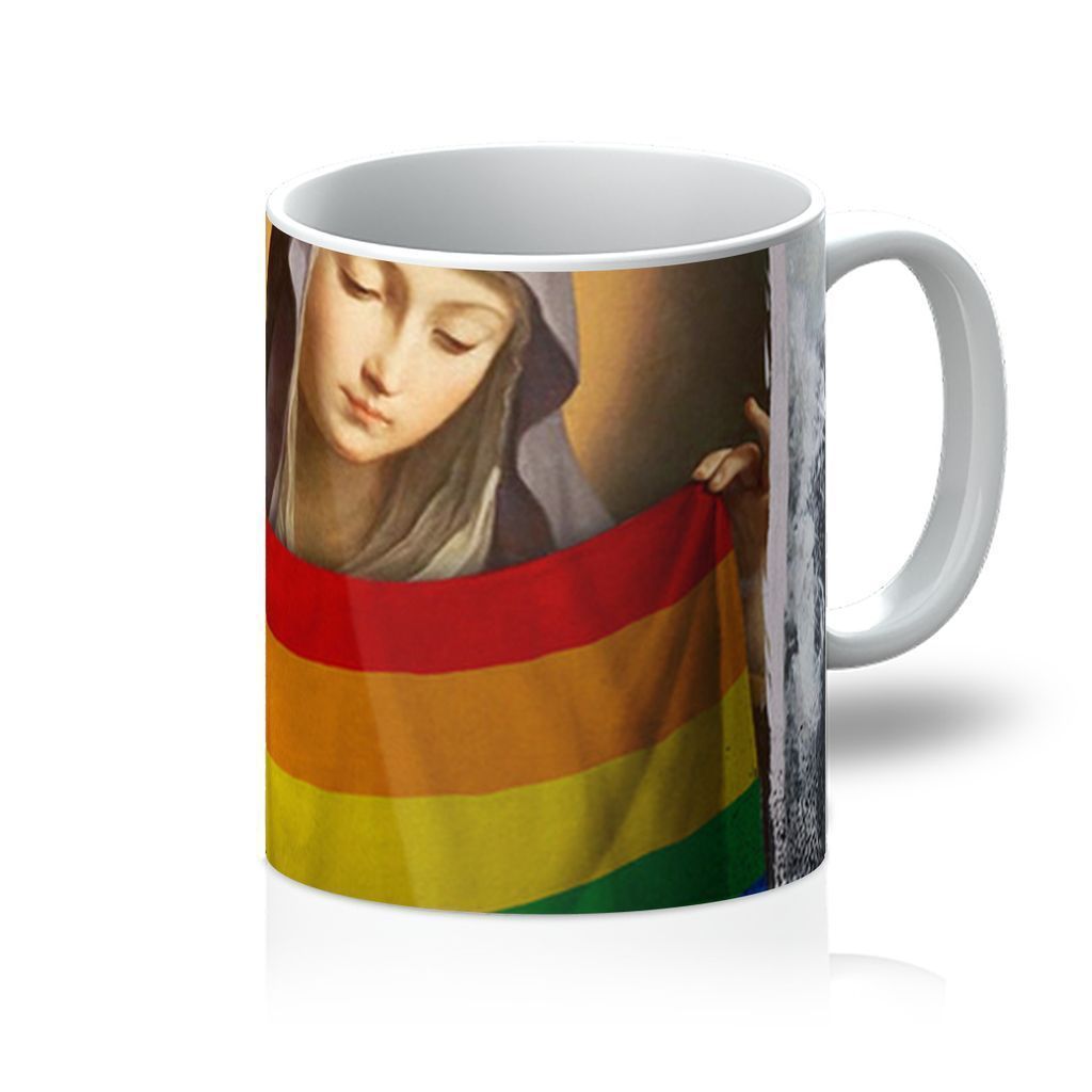 VIRGIN TEEZ Homeware 11oz LGBT Mug