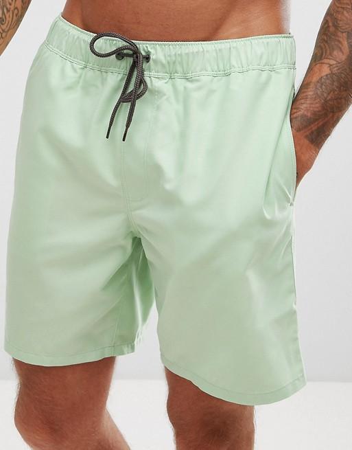 Ayaz Ahmed Shorts Light Green Swim Shorts