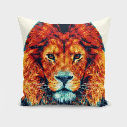 The Pillow pillows Lion - Colorful Animals  Cushion/Pillow